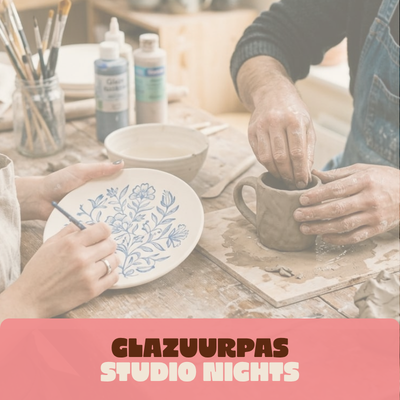 Glazuurpas 4 x workshop | september 2026 | ceramic studio nights