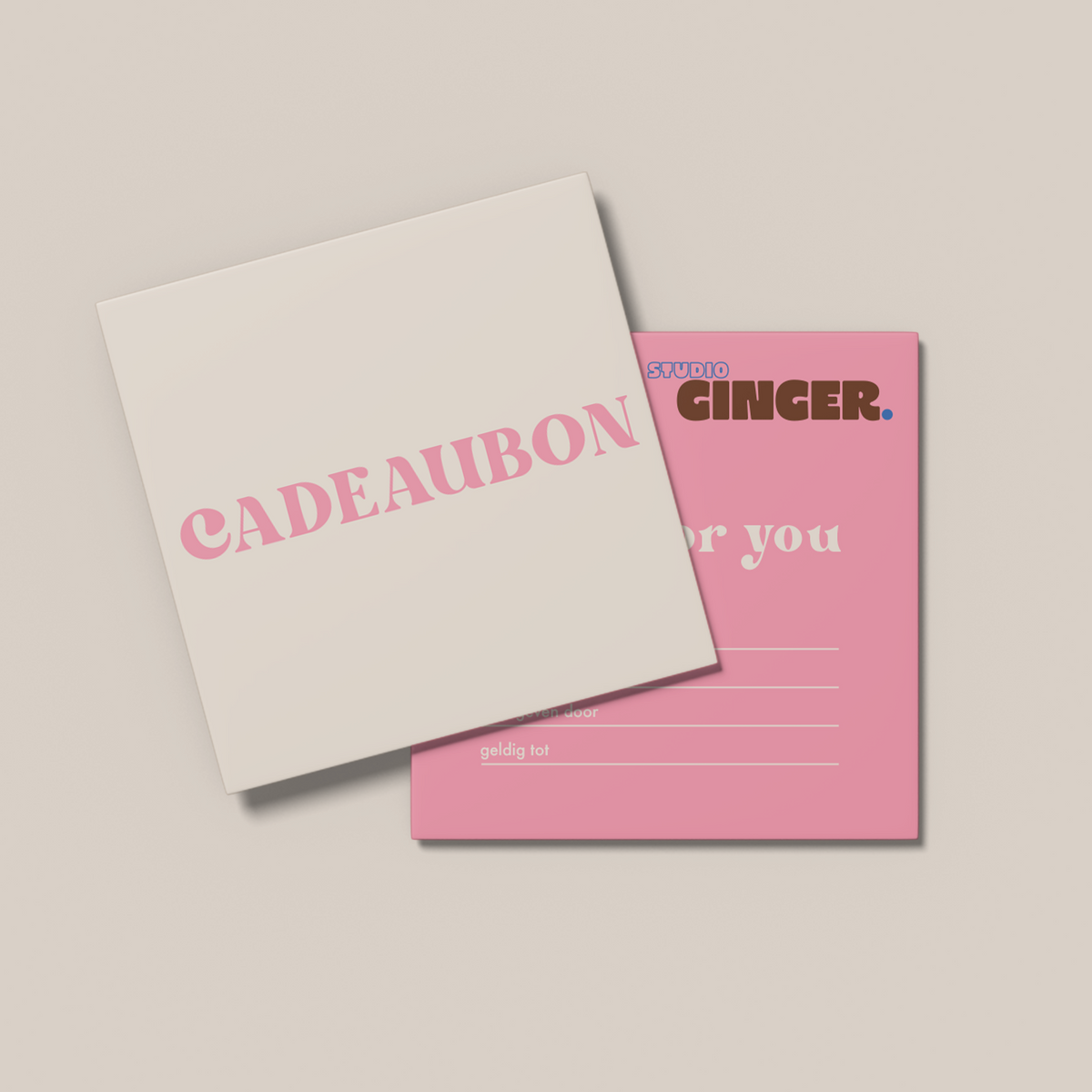 Digitale Cadeaubon voor workshop
