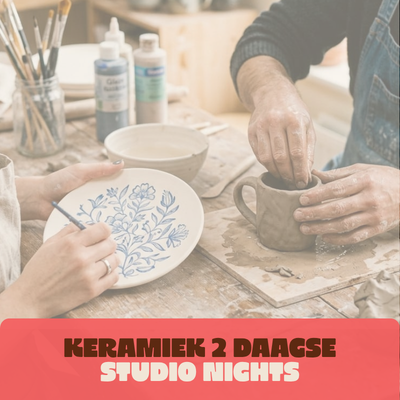 Keramiek 2 daagse | oktober - november 2026 | Ceramic studio Nights